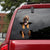 GERMAN SHEPHERD CRACK CAR STICKER 7