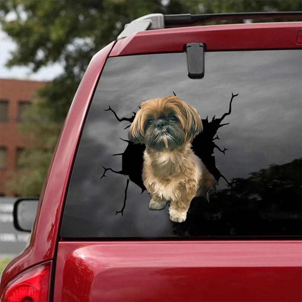 Shih Tzu Car Sticker 17