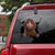 LABRADOODLE CRACK CAR STICKER 10