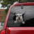 Schnauzer  Crack Car Sticker, Toilet Sticker, Fridge Sticker 2